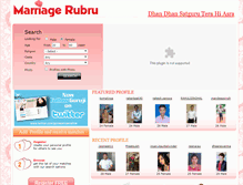 Tablet Screenshot of marriagerubru.com